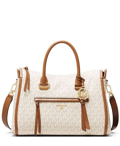 Michael Michael Kors Signature Carine Medium Satchel 